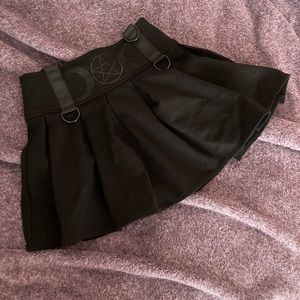 Widow Pentagram Skirt from Dolls Kill